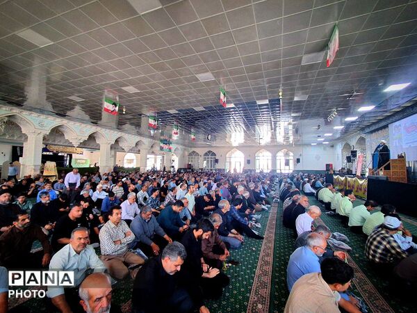 نماز عبادی سیاسی جمعه در شهرستان کاشمر 