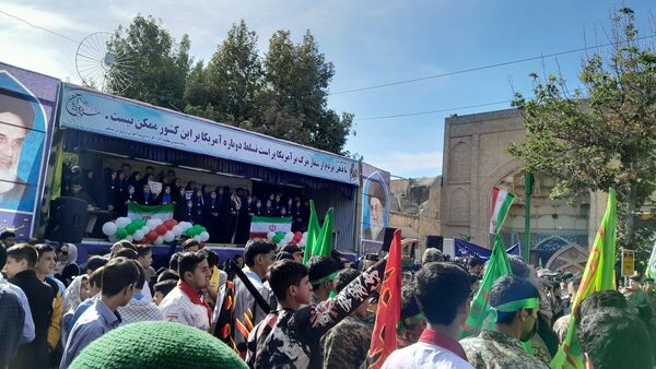 راهپیمایی ۱۳ آبان در خراسان رضوی