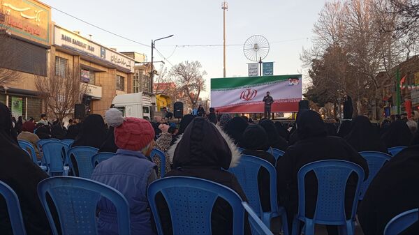 مهمانی کیلومتری اعیاد شعبانیه در خیابان امام خمینی نیشابور 
