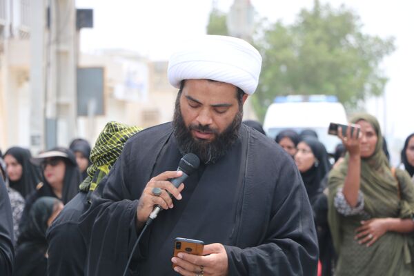 مراسم عزاداری ظهر عاشورا در شهرستان بندرخمیر