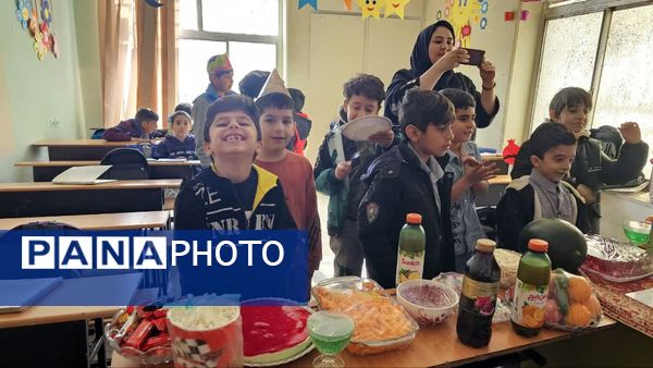 جشن یلدایی در مدرسه دکتر عسکریان یاسوج