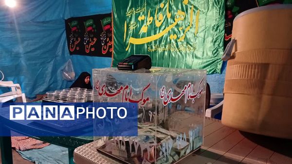 خدمات‌رسانی موکب‌های یاسوج به عزاداران حسینی در معابر و مساجد شهر