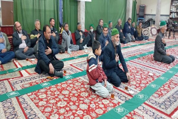 مراسم سوگواری شهادت حضرت فاطمه زهرا(س) در شهر بار