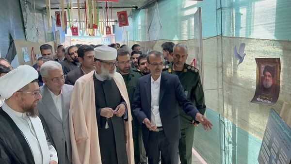 افتتاح نمایشگاه دستاوردهای دادگستری خواف
