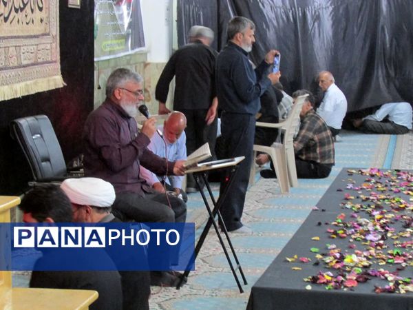 وداع با شهیدان عزیز شهر زازران در مسجد جامع شهر زازران