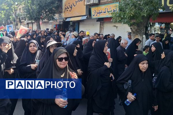 مراسم تشییع پیکر سردار شهید غلامحسین غیب پرور