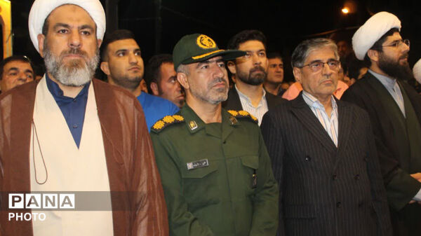 نود وهشتمین  قرار شبانه مردم انقلابی کوهدشت، در دفاع از وطن و بیعت با رهبری