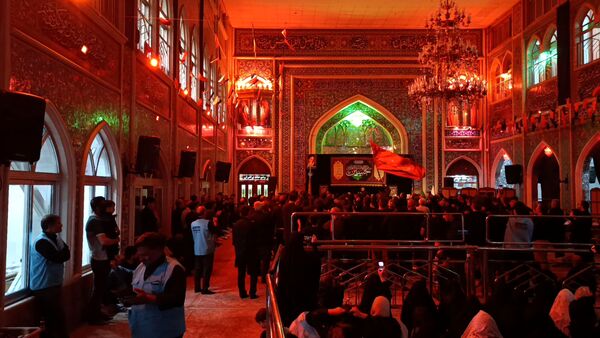 مراسم عزاداری امام حسین (ع) در شب تاسوعای حسینی 
