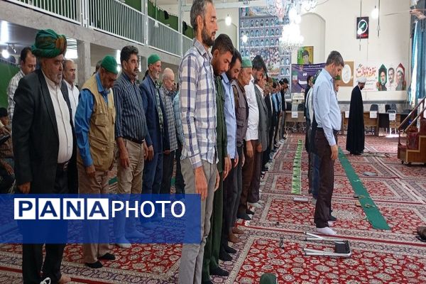 نماز عبادی سیاسی جمعه در شهر بار 