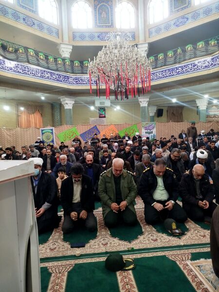 همدلی و وحدت در نماز جمعه باخرز به نمایش درآمد