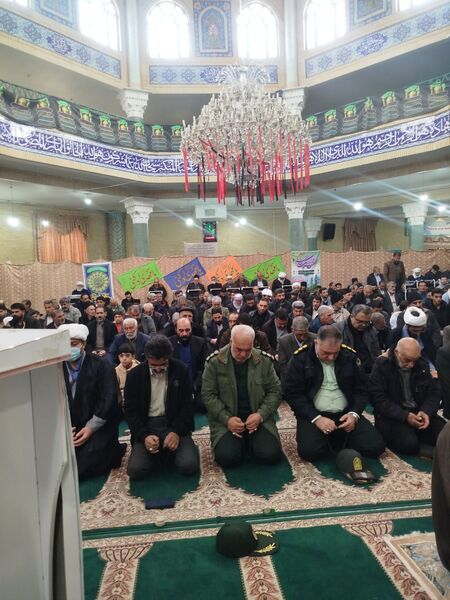 همدلی و وحدت در نماز جمعه باخرز به نمایش درآمد