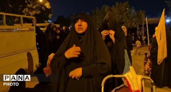 مراسم وداع با پدر امت 