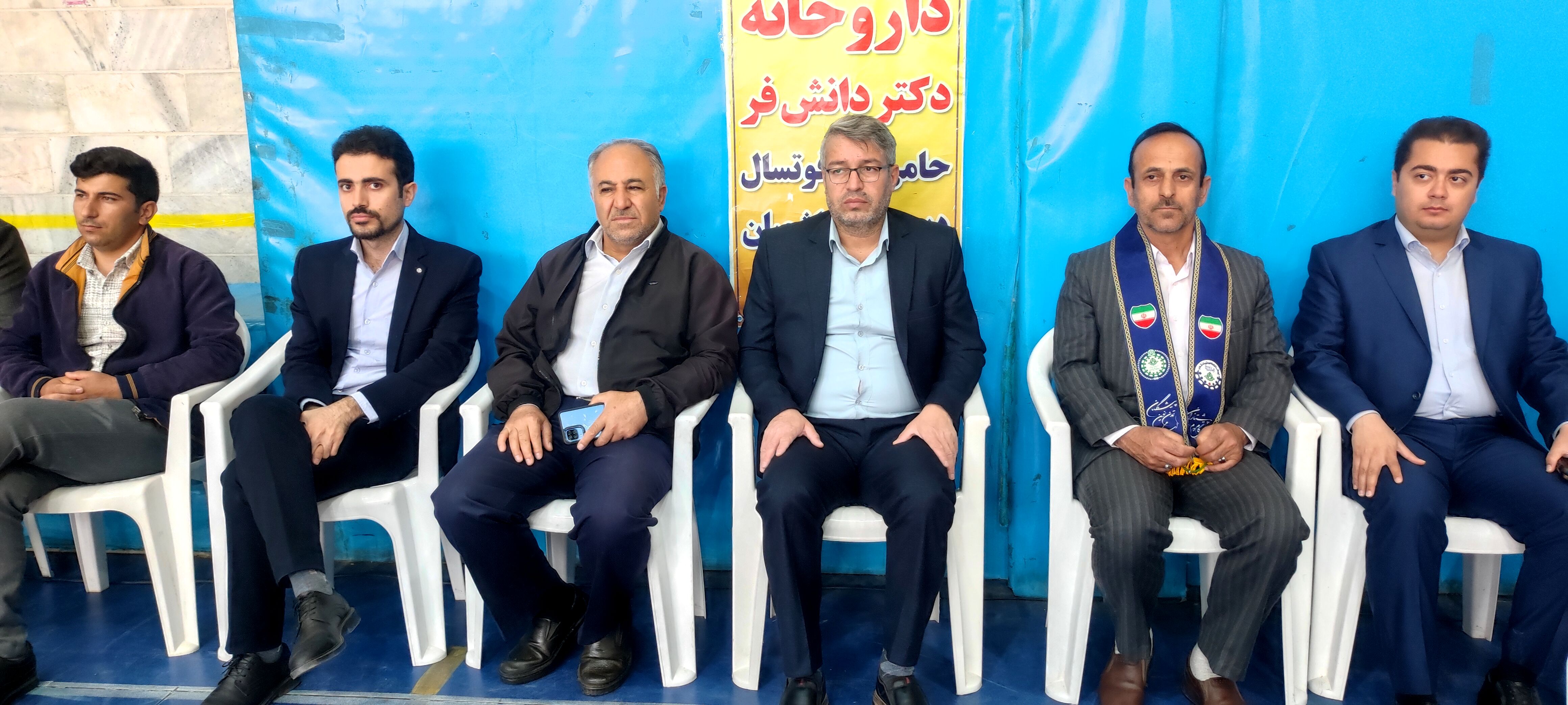 افتتاحیه اردوی تمشک پسران در سالن ۱۳ آبان شهرستان شیروان