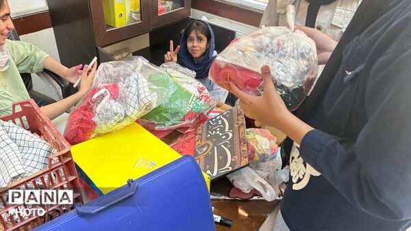 همکاری دانش‌آموزان برای استقبال از مهر