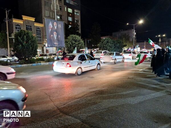  نمایش حرکت هماهنگ خودروها در بلوار فضل نیشابور