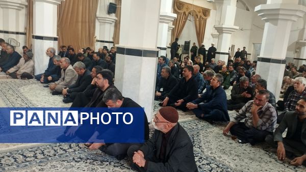 مراسم عزاداری سیدالشهدا خدمت در خلیل آباد