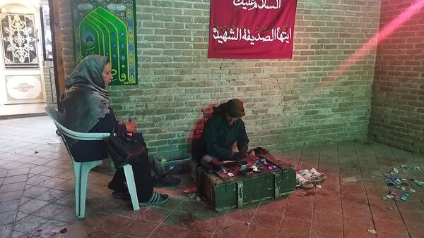 گذری بر چایخانه حضرت فاطمه زهرا در مسجد جامع نیشابور 