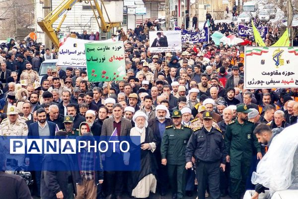 راهپیمایی گسترده ۲۲ بهمن اورامانات