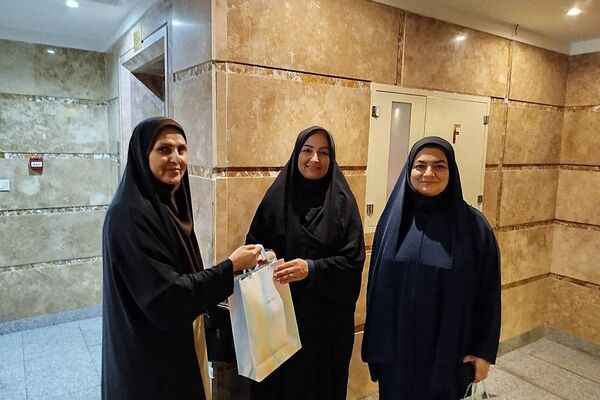 مراسم بدرقه کاروان تیم فوتسال ناحیه دو شهرری به مسابقات برزیل
