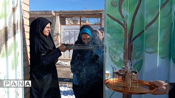 اردوی جهادی نوجهادان دانش‌آموز در دبستان مودت روستای لارک