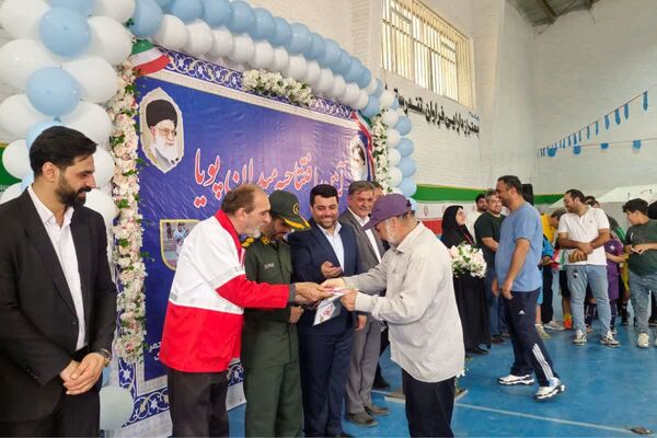 آیین افتتاحیه «میدان پویا» در قرچک