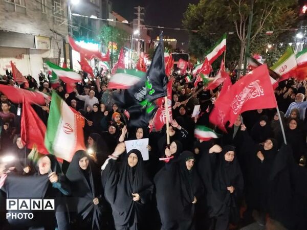 حماسه حضور فردیسی‌ها در صد و پنجاه ‌و دومین تجمع اقتدار و ایستادگی 