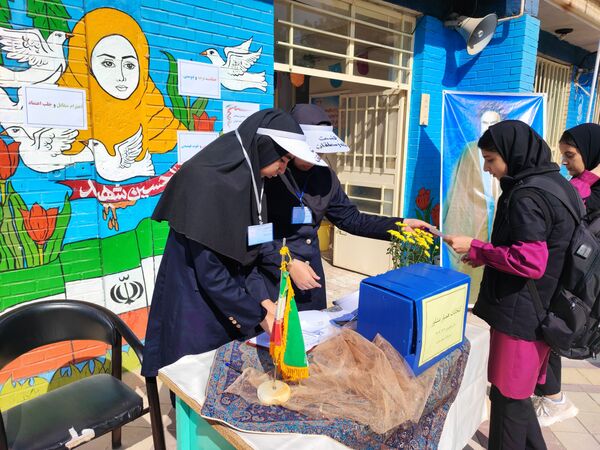 انتخابات همیار مشاور دبیرستان جنت شهرستان سملقان