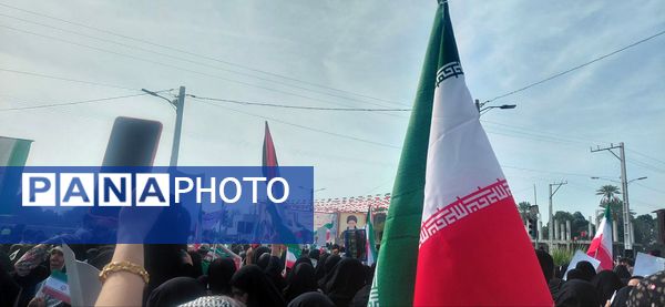 حضور پرشور مردم میناب در راهپیمایی ۲۲ بهمن