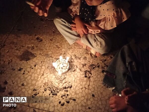 مراسم عزاداری در روستای میلاجرد