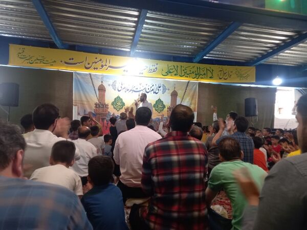 جشن ولایت در مسجد پنج تن ال عبا مشهد