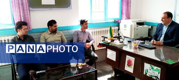 بازدید مدیر آموزش و پرورش شهرستان کلات از مدارس روستاهای مرزی 