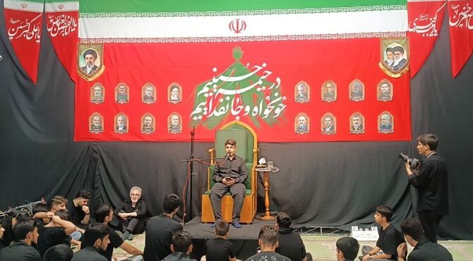 چهاردهمین سوگواری احلی من العسل در شهر ایلام برگزار گردید