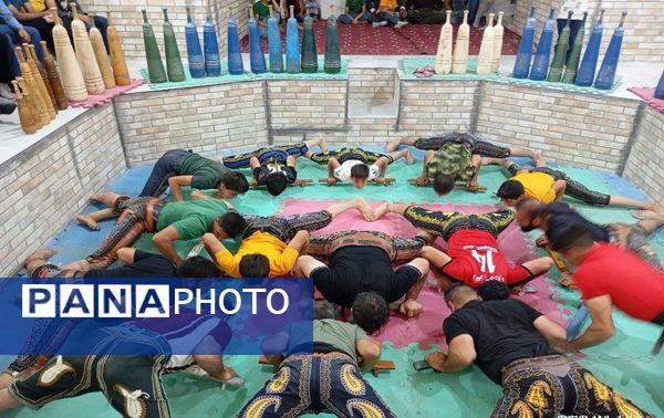 راه‌اندازی گود زورخانه برای اولین بار در شهر بار