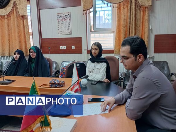  جلسه تقدیر از خبرنگاران فعال تیرماه 1404 در خلیل آباد