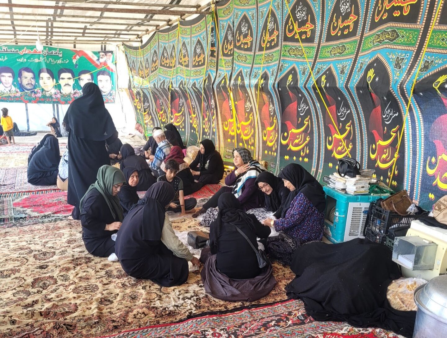 فعالیت موکب محبان رضا(ع) از اربعین حسینی تا شهادت امام رضا(ع) در شیروان