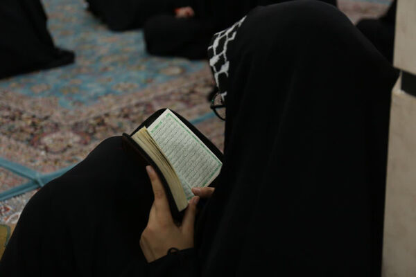دومین روز اعتکاف دانش‌آموزی دختران در قم