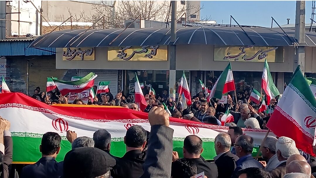 فریاد امت و راهپیمایی ۲۲ دی در شهرستان محمودآباد