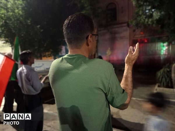 شصت و نهمین قاب حماسه مردمی در سنگر خیابان 