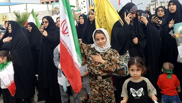 تجمعات پرشور مردم شهرستان محمودآباد برای عملیات وعده صادق۳