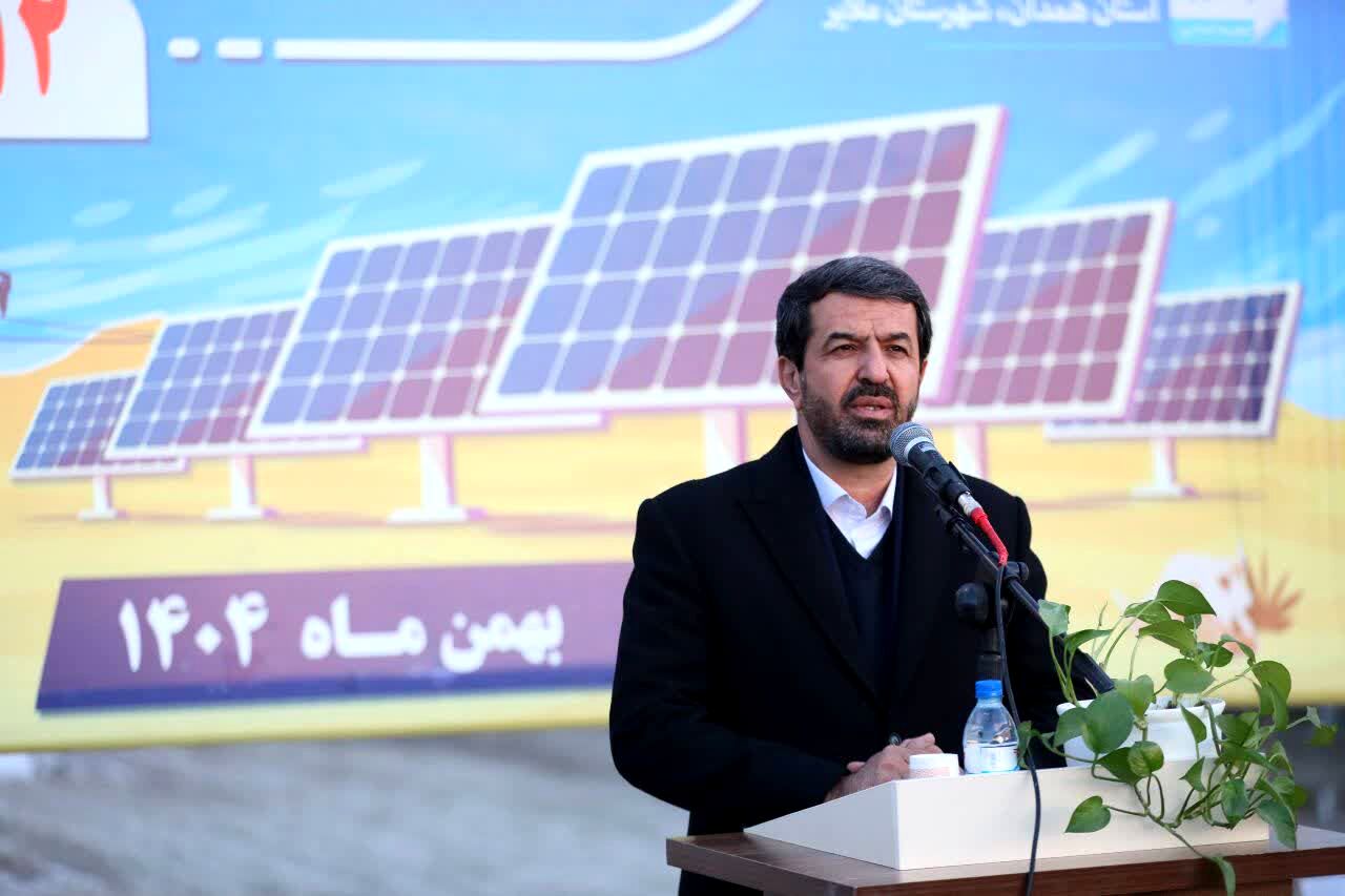 همدان در مسیر تبدیل‌شدن به قطب تولید برق خورشیدی کشور قرار دارد