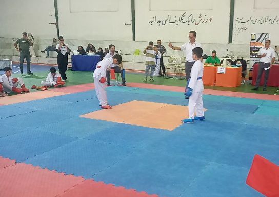 برگزاری مسابقات قهرمانی کاراته سبک شوتوکان در قائمشهر