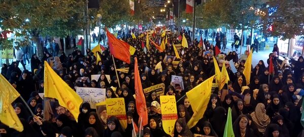 تجمع کودکان و نوجوانان زنجانی در محکومیت جنایات رژیم صهیونیستی 