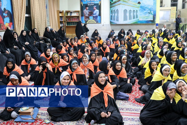 افتتاحیه اردوی دختران زیارت اولی استان خراسان رضوی 