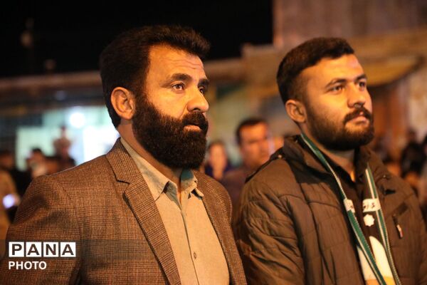  ادای احترام به ارتحال رهبر معظم انقلاب در شهرستان لنده 