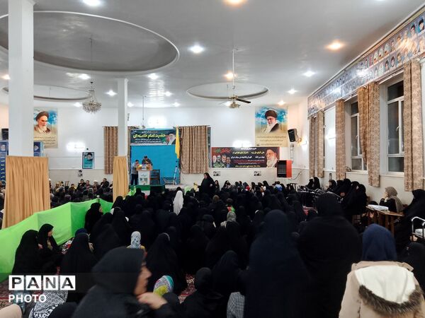 مراسم وداع با شهید علی‌اکبر خوافی در شهرستان میان‌جلگه