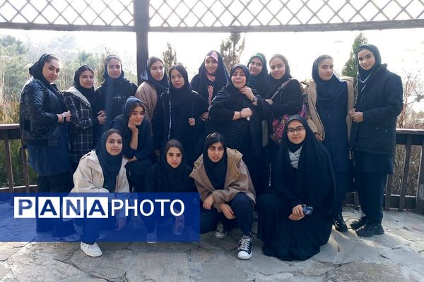 اردوی تفریحی مدرسه حدیث کساء از ناحیه یک شهرری