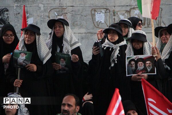 ایران در سوگ رهبر شهید