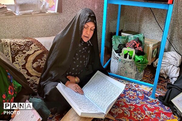 محفل انس با قرآن کریم در مسجد جامع شهر بار