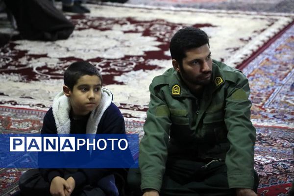 مراسم عزاداری در هیأت صاحب الزمانی (عج) خوسف 