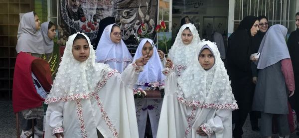 زنگ مهر و مقاومت در مدرسه هفتم تیر بافق